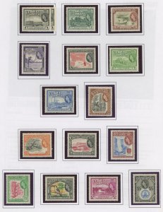 British Guiana #253-267 Mint (NH) Single (Complete Set)