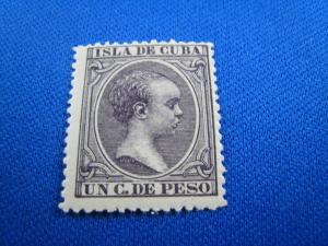 CUBA  -  SCOTT #132  -  MH    (wwc11)