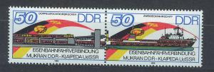 ALEMANIA/RDA EAST GERMANY 1986 MNH SC.2574/75 Mukran-Kllaipeda train-ferry