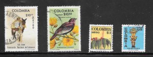 Colombia Mixture (my1) 10 Cent Lot.