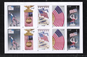 US #3780b 2003 OLD COLONY (FLAGS) - PANE OF 10 37 CENT STAMPS-MINT NEVER HINGED