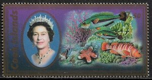 Cook Is. #1293 MNH Stamp - Queen Elizabeth II - Fish - Marine Life