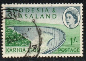 Rhodesia & Nyasaland Sc #174 Used