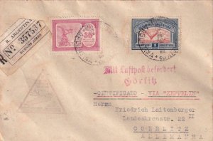 1934, Buenos Aires, Argentina to Goerlitz, Germany, See Remark (45236)