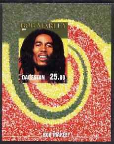 DAGESTAN - 1999 - Bob Marley - Perf Souv Sheet - Mint Never Hinged-Private Issue