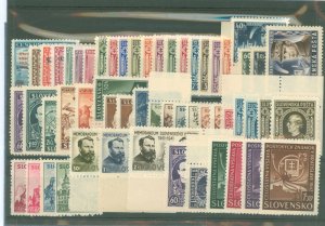 Slovakia #3/73 Mint (NH) Single (Complete Set)