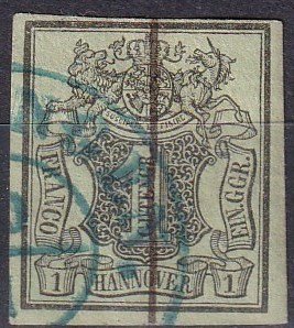 Hanover #2  F-VF Used CV $9.00 (Z6773)