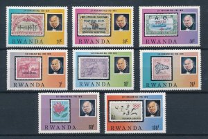 [110509] Rwanda 1979 Sir Rowland Hill Olympic Games Stamps on stamps MNH