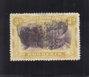 Rhodesia: Sc #105, Used, Crease  (36280)