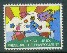 1527 10c Expo '74 World's Fair MNH