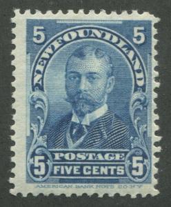 NEWFOUNDLAND #85 MINT