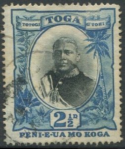 Tonga 1897 SG43 2½d King George II #3 FU