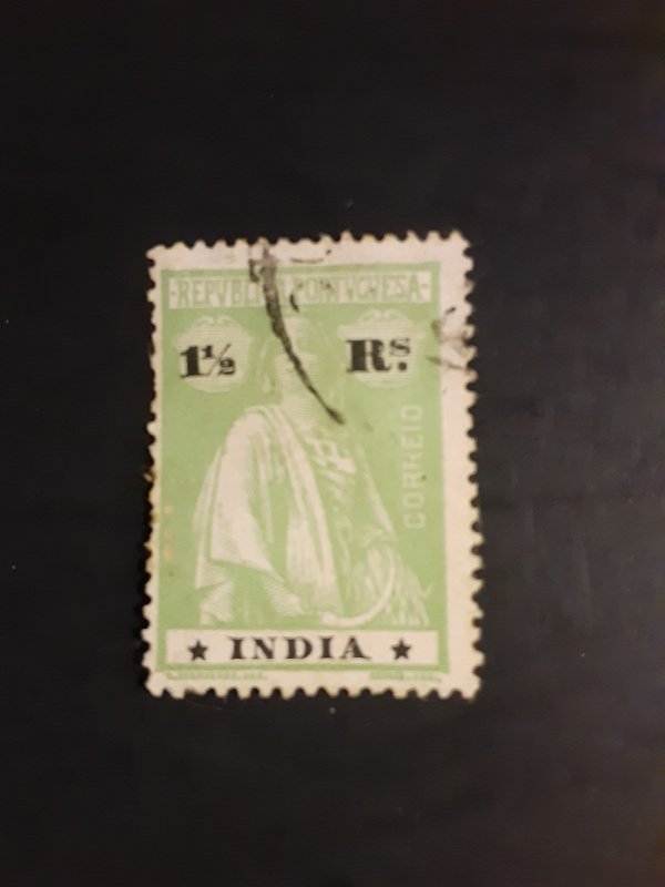 *Portuguese India #358                Used