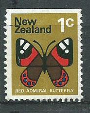 New Zealand SG 1008  FU unwatermarked paper booklet top i...