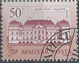 Hungary 3027 (used cto) 50ft Teleki-Degenfeld Castle (1987)