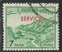 Pakistan ||| Scott # O80 - Used