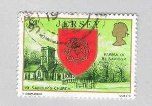 Jersey 142 Used St Saviour Church 1976 (BP66023)