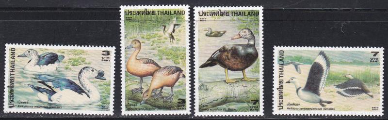 Thailand # 1697-1700, Birds - Ducks, NH, 1/2 Cat