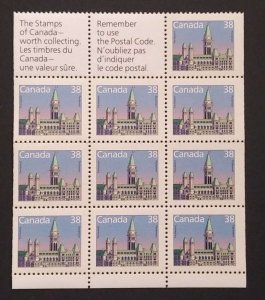 Canada 1165a Booklet Pane