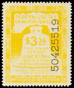 U.S. REV. MOTOR VEHICLE RV22  Mint (ID # 101059)