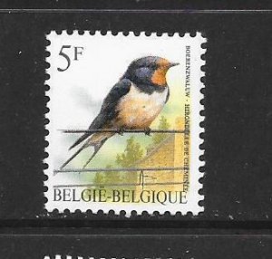 BIRDS - BELGIUM #1438   MNH