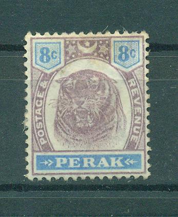 Malaya - Perak sc# 52 mng cat value $50.00