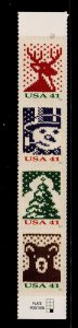 USA # 4207-10 MNH CRISTMAS LOT OF 4 STAMPS 41 CENTS