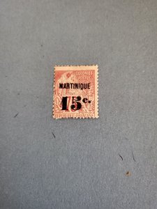 Stamps Martinique Scott #20 hinged