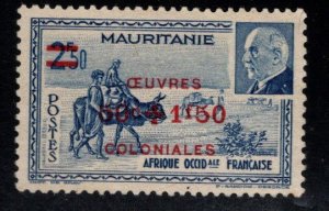 Mauritania Scott B15A Mint No Gum Semi-Postal Stamp