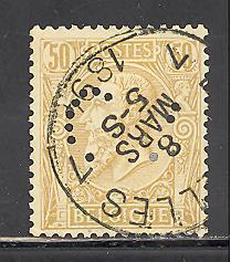 Belgium 58 used SCV $ 2.25 (DT)