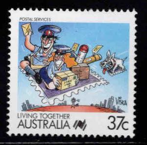 AUSTRALIA Scott 1063 MNH** 1988 cartoon stamp