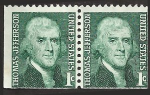 # 1278 USED PAIR THOMAS JEFFERSON