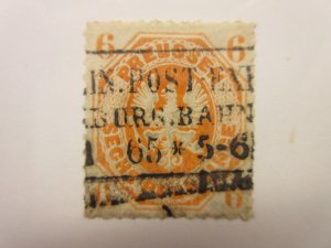 German States PRUSSIA Scott 16 USED Lot11.2 Cat $14.50