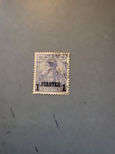 Stamps German Offices in Turkey Scott #27 used