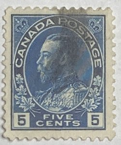 CANADA 1911-1925 #111 King George V 'Admiral' Issue - Used