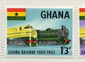 Ghana 1963 Early Issue Fine Mint Hinged 1S.3d. NW-167945