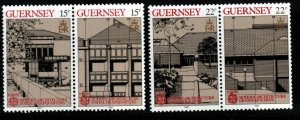 GUERNSEY SG394/7 1987 EUROPA MNH