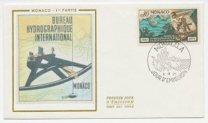 Cover / Postmark Monaco 1971 International Hydrographic Bureau - Sextant