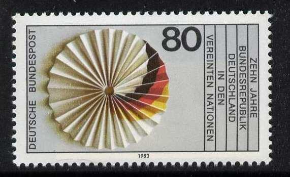 Germany 1402 MNH 10th Anniversary of UN Membership