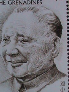 ​ST.VINCENT STAMPS-1997-2465 CHINESE LEADER DENG XIAO PING MINI SHEET VF