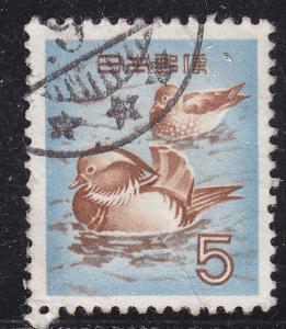 Japan 611 Mandarin Ducks 1955