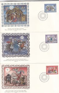 1979, Great Britain: Christmas Manger Scenes, Grp 6, FDC (S18792)