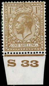 SG429 SPEC N45(2), 1s buff-brown, M MINT. Cat £125. CONTROL S33.