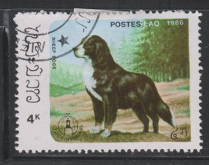 Laos 741 Dogs 1986