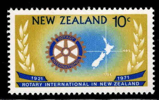 New Zealand Scott 470  MNH** Rotary stamp