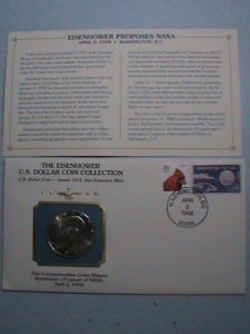 ​UNITED STATES STAMP-1997-COMMEMORATIVE COIN COVER WITH STAMPS & UN-CIRCULATED