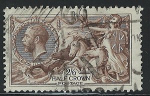 Great Britain Scott 173 Used! King George V Britannia Rule the Waves!