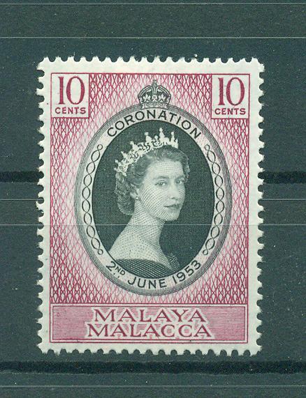 Malaya - Malacca sc# 27 mhr cat value $1.80