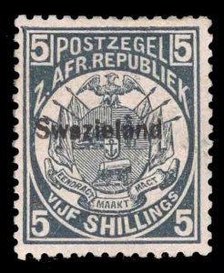 MOMEN: SWAZILAND SG #8 1890 MINT OG H £170 LOT #66584