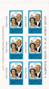 Grenada # 792a-b,  Booklet Panes, NH, 1/2 Cat